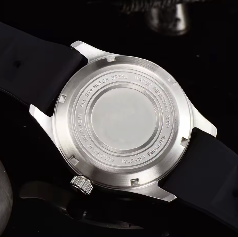 Field Watch, 39mm Brushed Stainless Steel Case, High Visibility Black Dial, NH35A Automatic Movement, Sapphire Glass, 200m Water Resistance