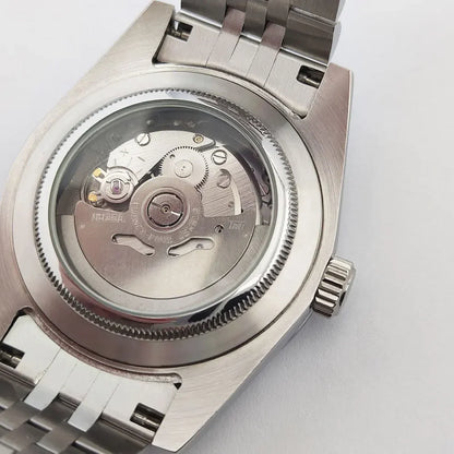 DateJust, NH35 Movement, "Who Cares I'm already Late" dial, 39mm, Sapphire Crystal, Water Resist 100m