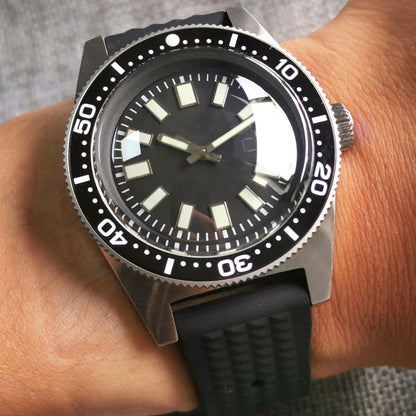 41mm 62MAS Automatic 300m Diving Black/Grey/Blue Dial Men Watch AR Domed Sapphire Glass Luminous NH35A PT5000 Movement