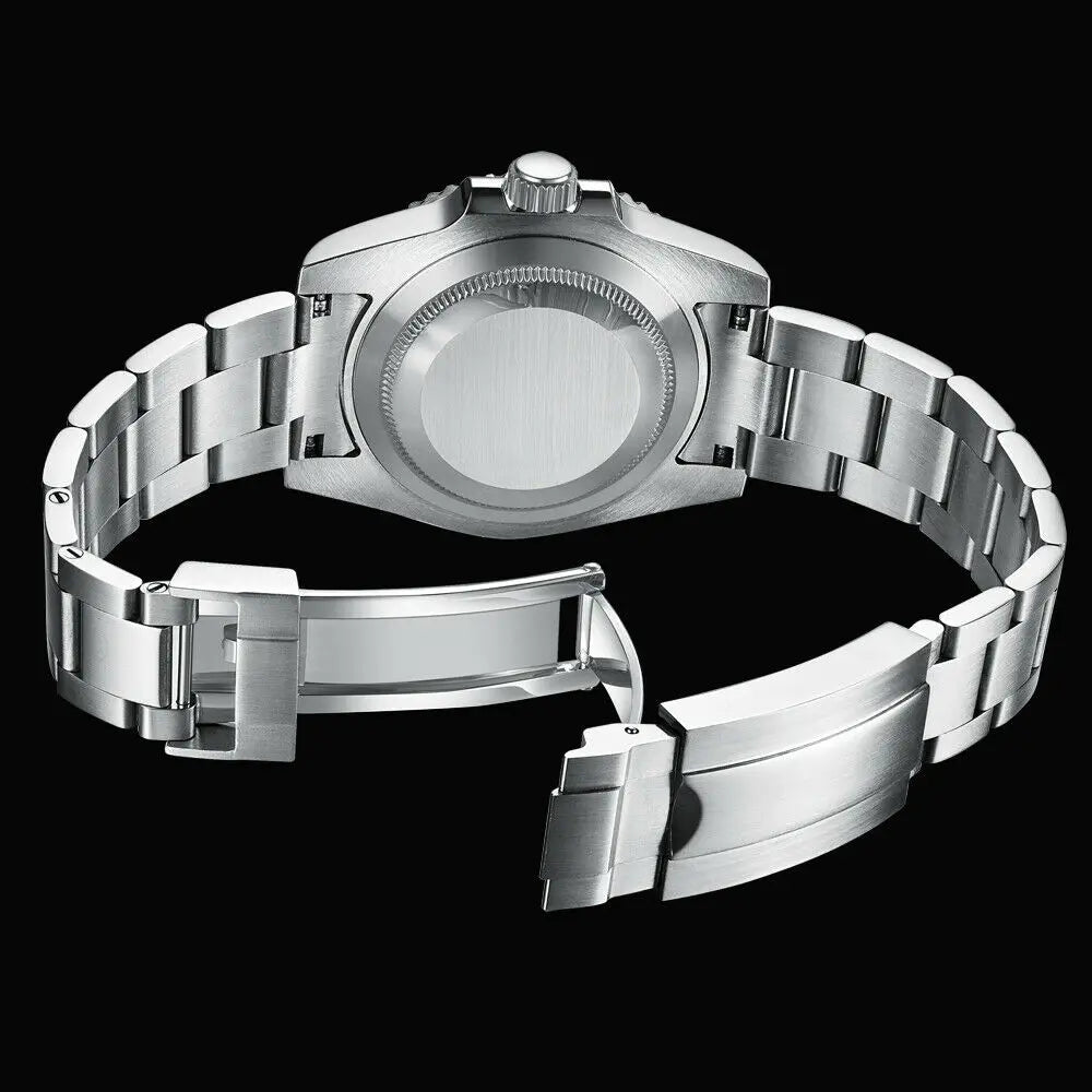 40mm, Stainless Steel, Sapphire Glass, 200m Waterproof, Automatic Seiko NH35A Movement, Screw Down Crown