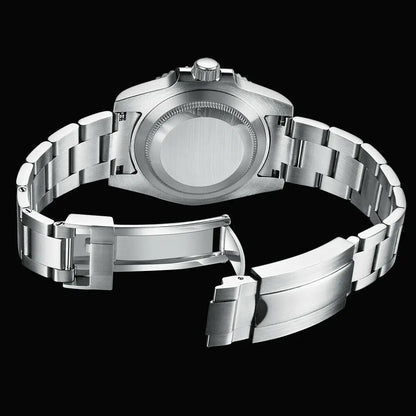 40mm, Stainless Steel, Sapphire Glass, 200m Waterproof, Automatic Seiko NH35A Movement, Screw Down Crown