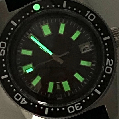 41mm 62MAS Automatic 300m Diving Black/Grey/Blue Dial Men Watch AR Domed Sapphire Glass Luminous NH35A PT5000 Movement