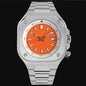 42mm Japan NH35A Automatic Mechanical Watches for Men Sapphire Glass 10ATM Luminous Square Vintage Wristwatch