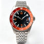 40mm, Stainless Steel, Seiko NH35 Automatic Movement, Domed Sapphire Glass, Ricegrain Bracelet
