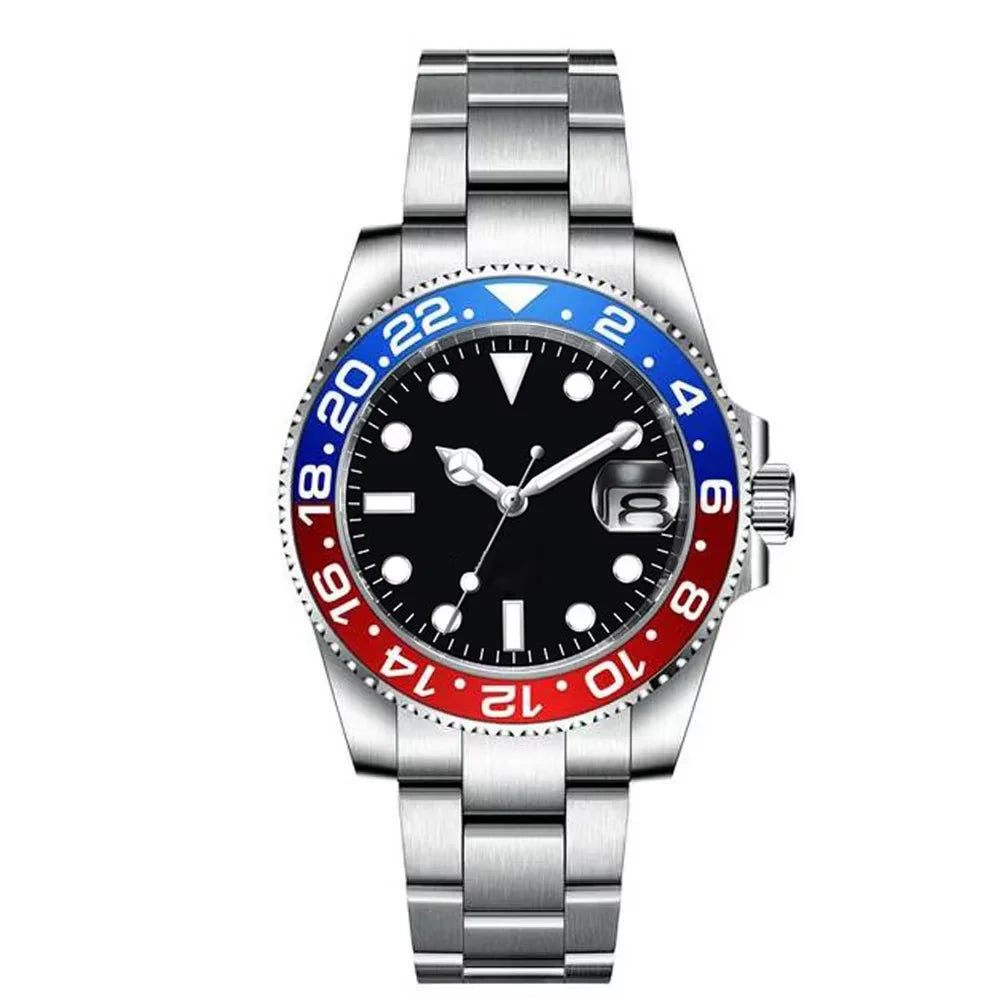 40mm, Stainless Steel, Sapphire Glass, 200m Waterproof, Automatic Seiko NH35A Movement, Screw Down Crown