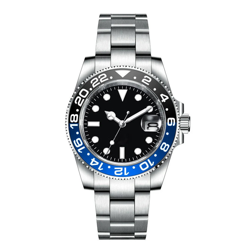 40mm, Stainless Steel, Sapphire Glass, 200m Waterproof, Automatic Seiko NH35A Movement, Screw Down Crown