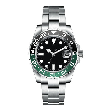 40mm, Stainless Steel, Sapphire Glass, 200m Waterproof, Automatic Seiko NH35A Movement, Screw Down Crown