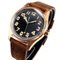 39mm Bronze Miyota 8215 Pilot Style Retro Automatic Men Watch Sapphire Glass 20ATM Diver Luminous Watch