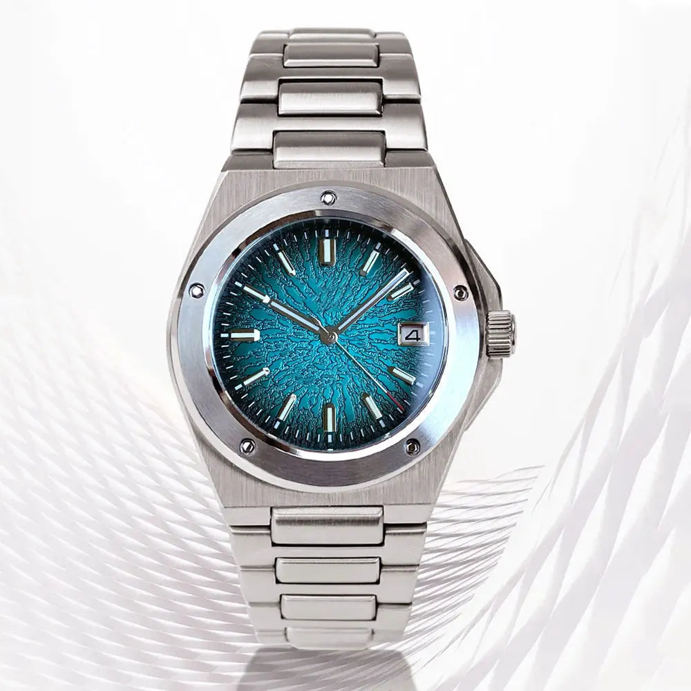 40mm, Automatic Mechanical Watch, Miyota 8215, Stainless Steel, Sapphire Crystal