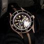 40mm Fifty Fathoms Domed Sapphire Glass CUSN8 Real Bronze Automatic Dive Men‘s Watch For Miyota 8215 20BAR Waterproof