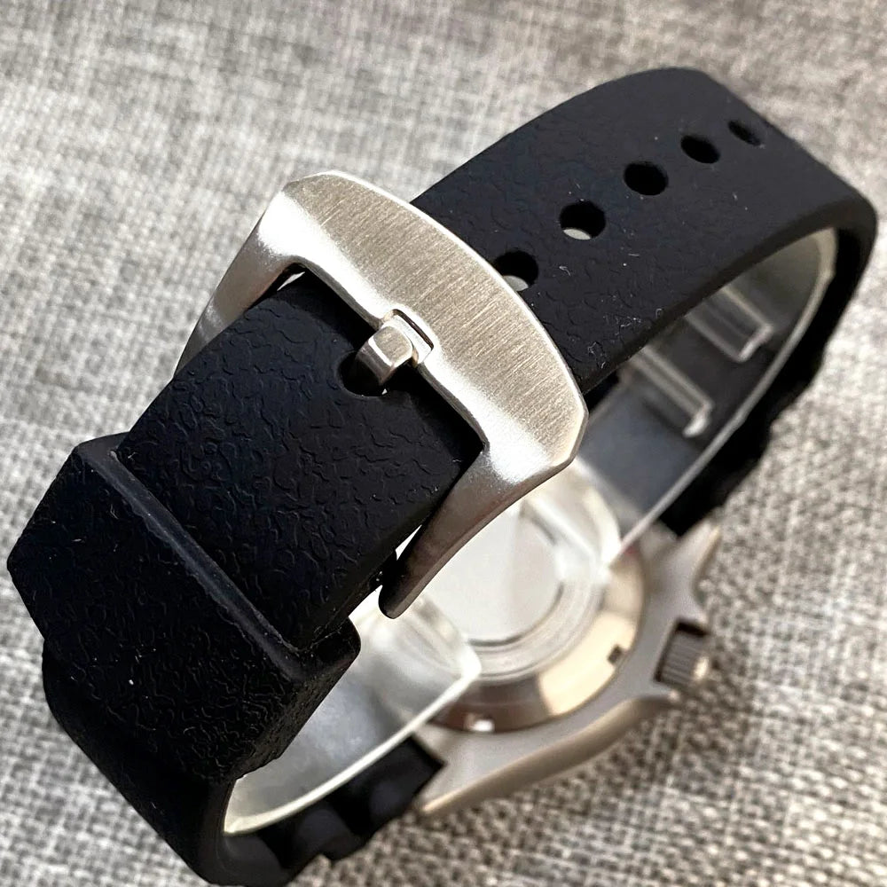 41mm, Titanium, Seiko Automatic NH35A Movement, Kanagawa Dial, Sapphire Glass, Super Lume Dial