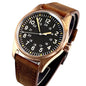 39mm Bronze Miyota 8215 Pilot Style Retro Automatic Men Watch Sapphire Glass 20ATM Diver Luminous Watch