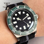 Tandorio Titanium 42mm Dive Mechanical Watch for Men Automatic NH35/PT5000/Miyota 8215 Movt Sapphire 20BAR Waterproof Wristwatch