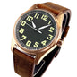 39mm Bronze Miyota 8215 Pilot Style Retro Automatic Men Watch Sapphire Glass 20ATM Diver Luminous Watch