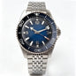 40mm, Stainless Steel, Seiko NH35 Automatic Movement, Domed Sapphire Glass, Ricegrain Bracelet