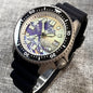 41mm, Titanium, Seiko Automatic NH35A Movement, Kanagawa Dial, Sapphire Glass, Super Lume Dial