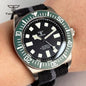 Tandorio Titanium 42mm Dive Mechanical Watch for Men Automatic NH35/PT5000/Miyota 8215 Movt Sapphire 20BAR Waterproof Wristwatch