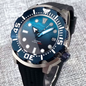 Blue Dial Monster, Automatic NH35A Movement, 120 Click Bezel, 3.8 Crown, Waffle Band, 200m Water Resistant, Sapphire Crystal,