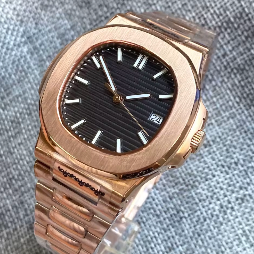 Nautical Style Case, Automatic NH35 Movement, 100m Water Resistant, Squared Case, Blank Dial, Sapphire Glass