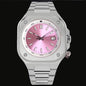 42mm Japan NH35A Automatic Mechanical Watches for Men Sapphire Glass 10ATM Luminous Square Vintage Wristwatch
