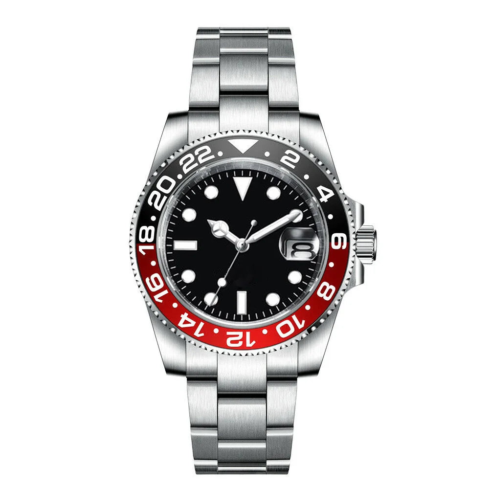 40mm, Stainless Steel, Sapphire Glass, 200m Waterproof, Automatic Seiko NH35A Movement, Screw Down Crown
