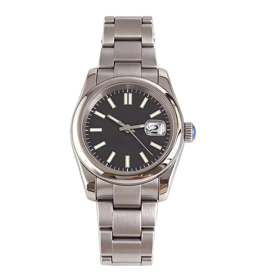 36/39mm, Stainless Steel, Sapphire Glass, Automatic Seiko NH35 Movement, 100m Waterproof, Glide Clasp