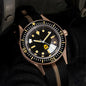 40mm Fifty Fathoms Domed Sapphire Glass CUSN8 Real Bronze Automatic Dive Men‘s Watch For Miyota 8215 20BAR Waterproof