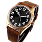 39mm Bronze Miyota 8215 Pilot Style Retro Automatic Men Watch Sapphire Glass 20ATM Diver Luminous Watch