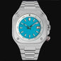 42mm Japan NH35A Automatic Mechanical Watches for Men Sapphire Glass 10ATM Luminous Square Vintage Wristwatch